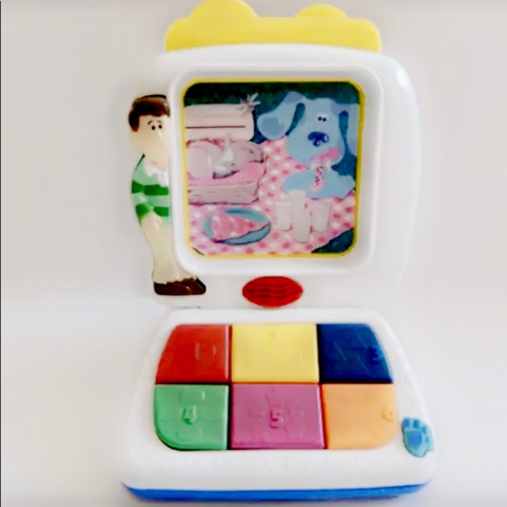 ORIGINAL Viacom Nick Jr. Blue's Clues Learning Lesson Computer - Picture 7 of 8